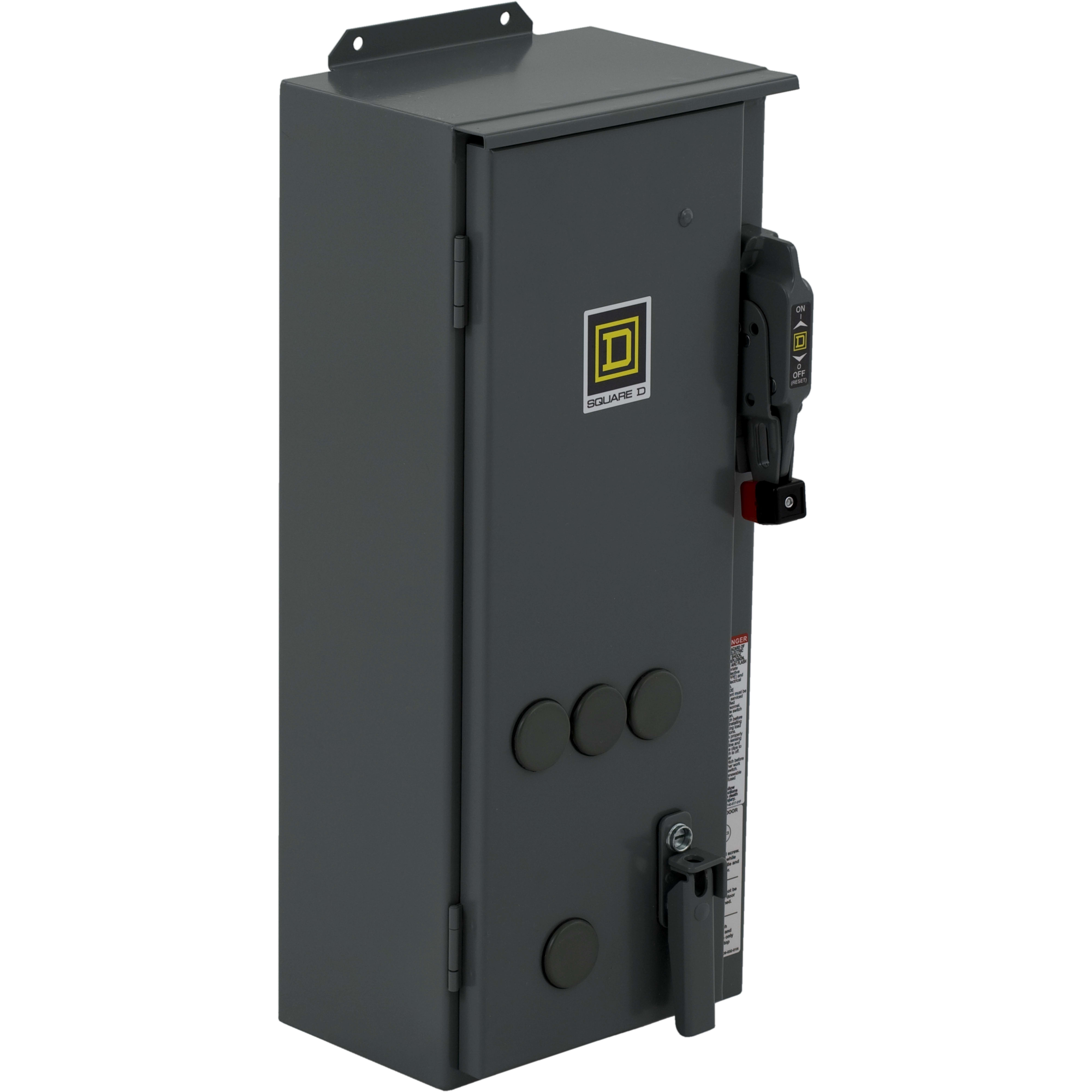Square-D / Schneider - Square D 8538SDA11V02S 110/120 VAC 25 Hp 3-Pole NEMA 12 Full Voltage Non-Reversing Combination Starter