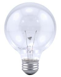 LEDVANCE Sylvania - Sylvania Ecologic 14283 120 Volt 40 W 100 CRI 300 lm Clear E26 Medium Base G25 Incandescent Globe Lamp