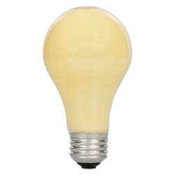 LEDVANCE Sylvania - Sylvania 10386 130 Volt 60 W Yellow E26 Medium Base A19 Incandescent Lamp