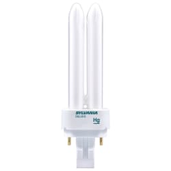 LEDVANCE Sylvania - Sylvania 21115 26 W 82 CRI 4100 K 1800 lm GX24Q-3 Base 2-Pin Double Compact Fluorescent Lamp
