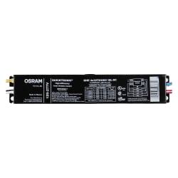 LEDVANCE Sylvania - Sylvania 49867 120 to 277 Volt 25 to 32 W 3000 Lumen Instant Start Parallel Circuit T8 Electronic Ballast