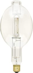 LEDVANCE Sylvania - Sylvania Metalarc 64468 263 Volt 1000 W 65 CRI 4000 K 110000 lm Clear E39 Mogul Base BT56 Universal Metal Halide Lamp