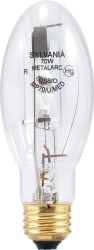LEDVANCE Sylvania - Sylvania Metalarc 64547 70 W 75 CRI 3000 K 5200 lm Clear E17/E26 Medium Base Pulse Start Universal Metal Halide Lamp