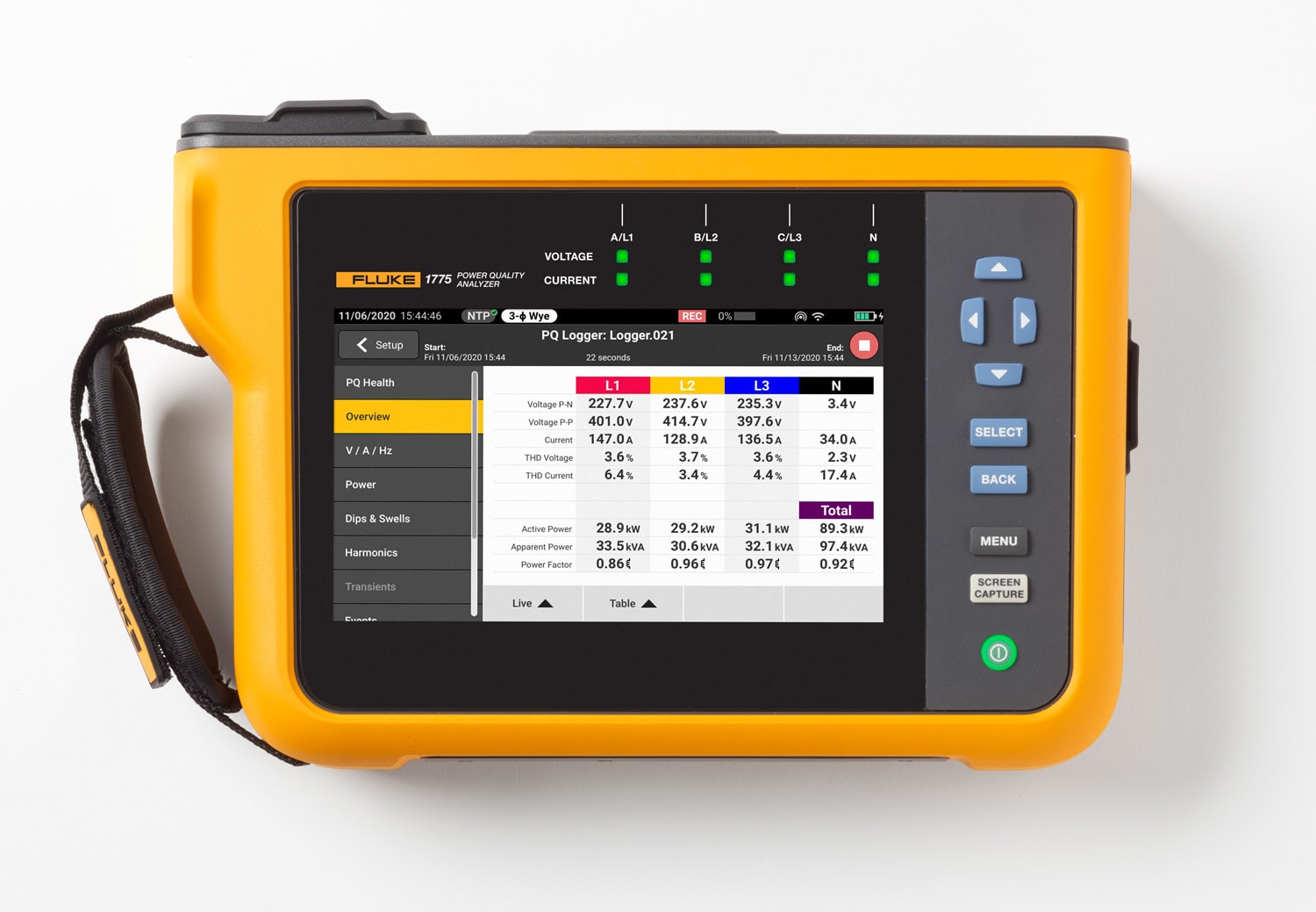 Fluke - FLK FLUKE-1775 POWER QUALITY ANALYZ