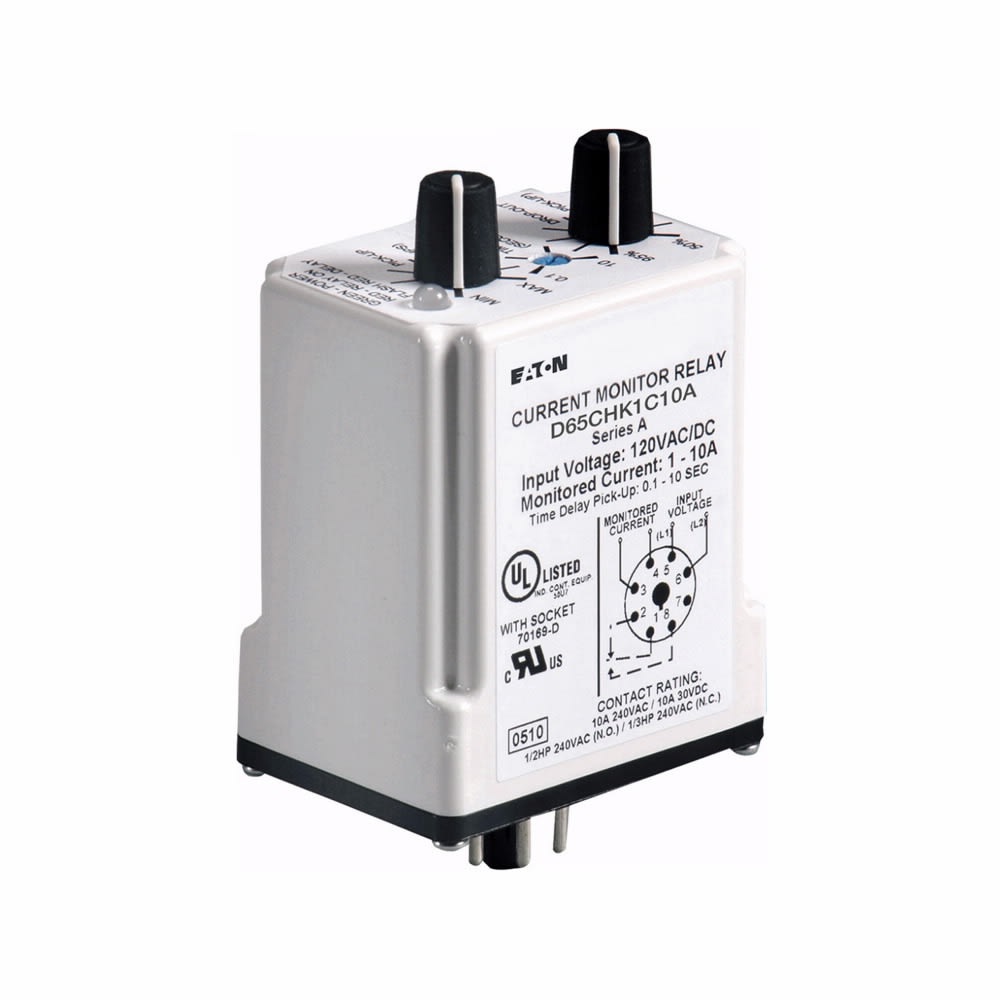 Cutler-Hammer / Eaton - CUT D65VMLP600 EATON D65 SERIES MONITORING RELAY