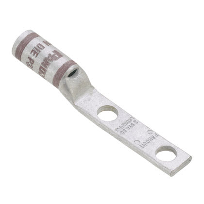 Panduit Corp - PAN LCDN2-14D-Q CuLugSBW,2Hole,#2AW