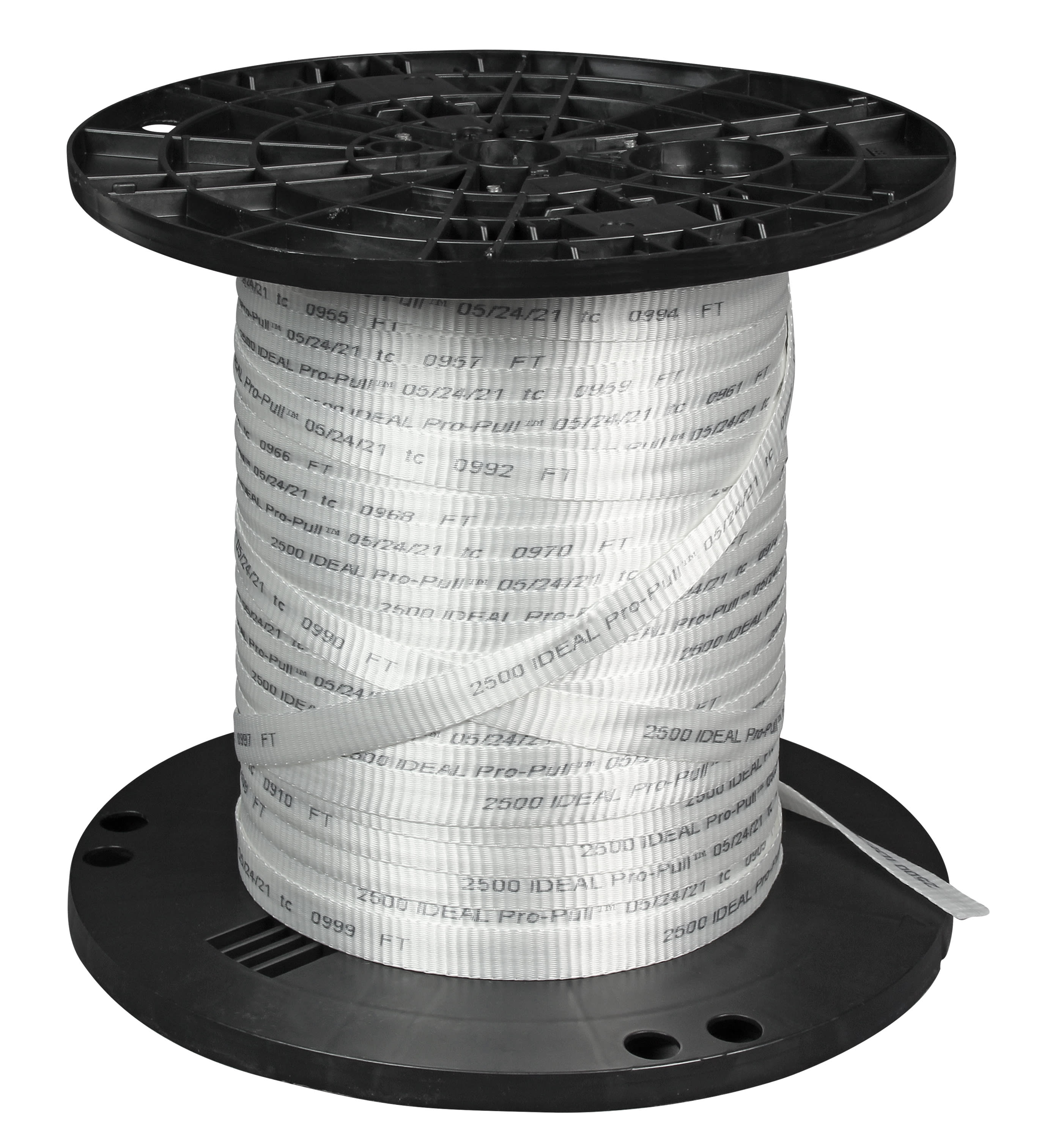 Ideal Industries - Ideal 31-2500-10 3/4" x 1000ft Pro-Pull™ Conduit Measuring Pull Tape, 2500lb Tensile Strength (Reel)