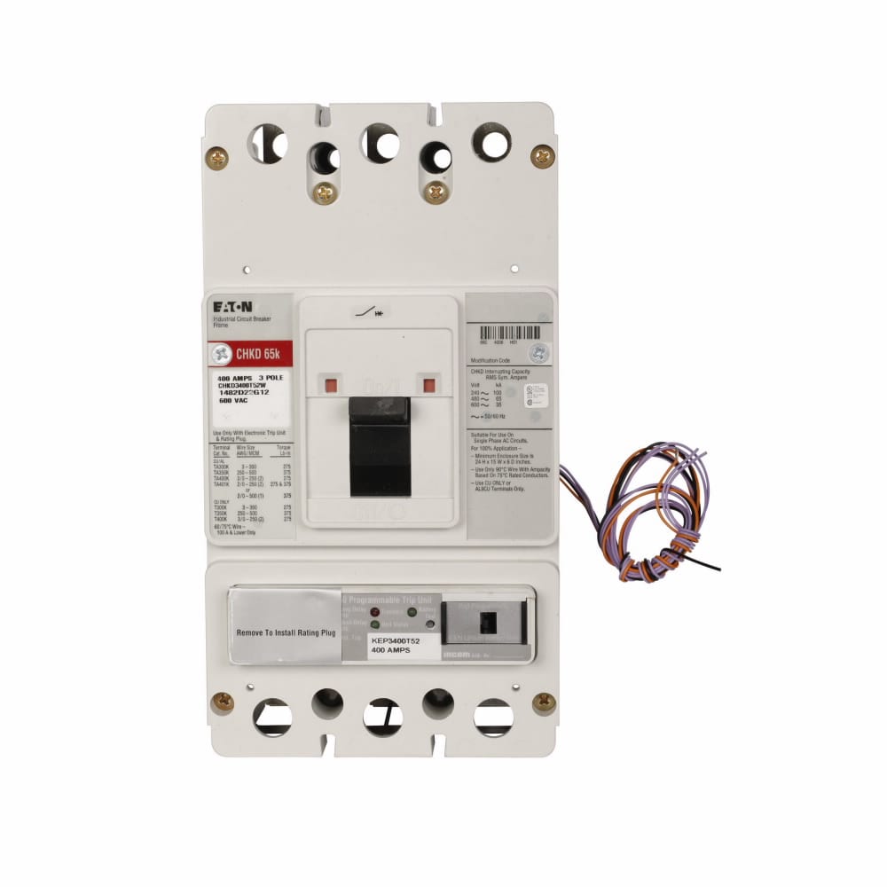 Cutler-Hammer / Eaton - CUT KD3100W02 KD 3P 100A BRK W/ TA300K & WB PROVISION