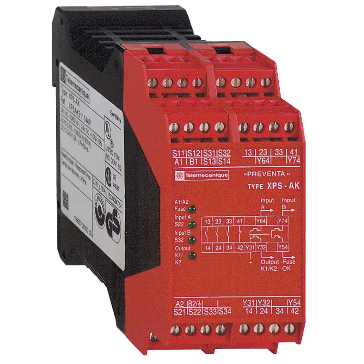 Square-D / Schneider - SQD XPSAK371144P SAFETY RELAY 300V 5A PREVENTA