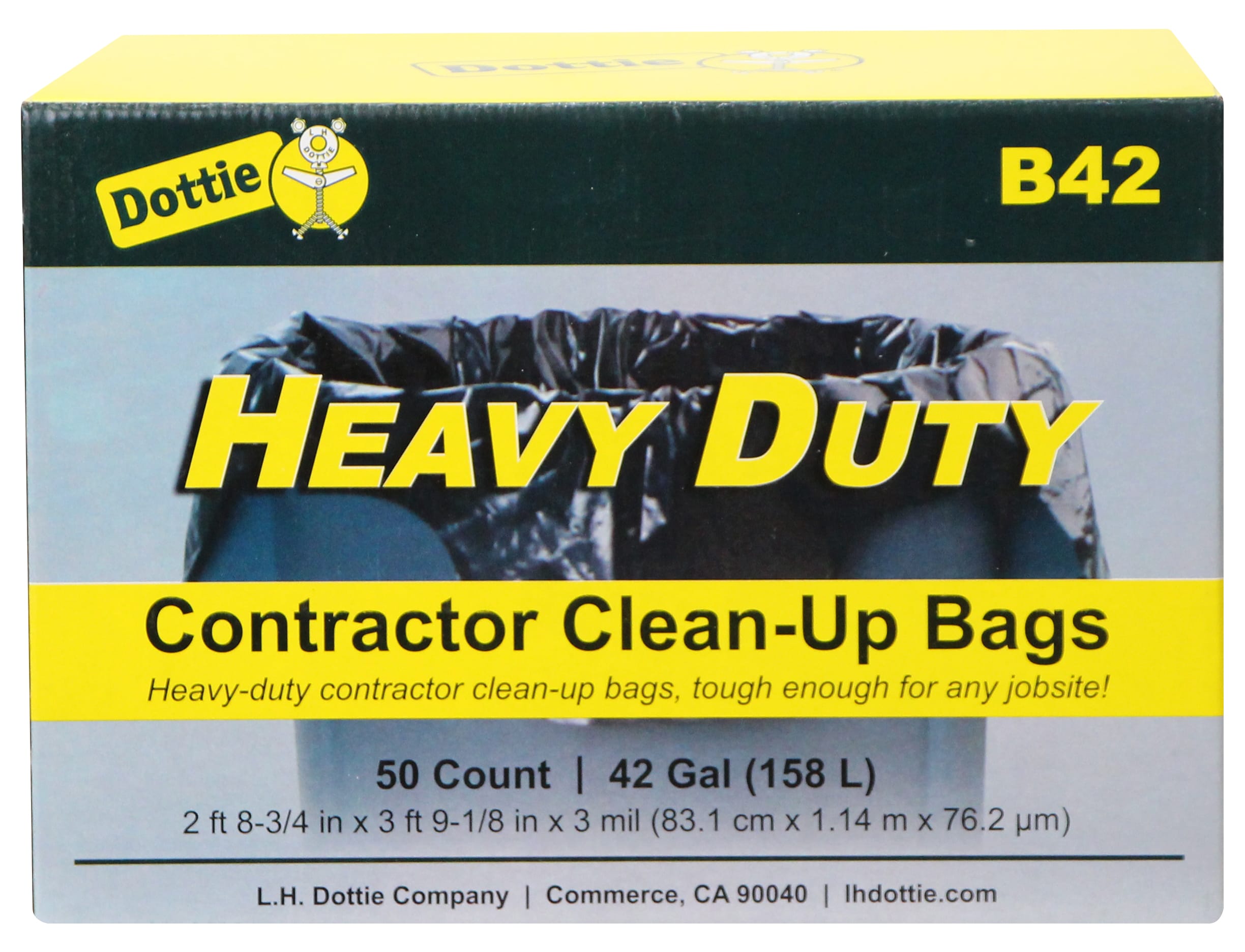 LH Dottie Co - DOTTIE B42 42 Gal 3 Mil Contractor