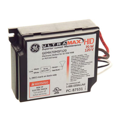 GE Lighting - GEL GEMH70-MSF-120 87531 HID BALLAS