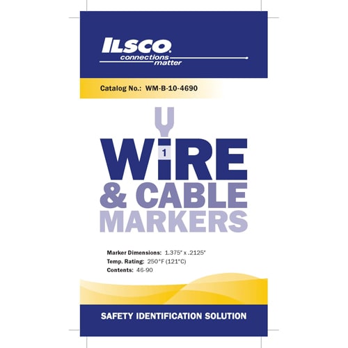 Ilsco - ILSCO WM-B-10-4690 WM BOOK Vinyl 46