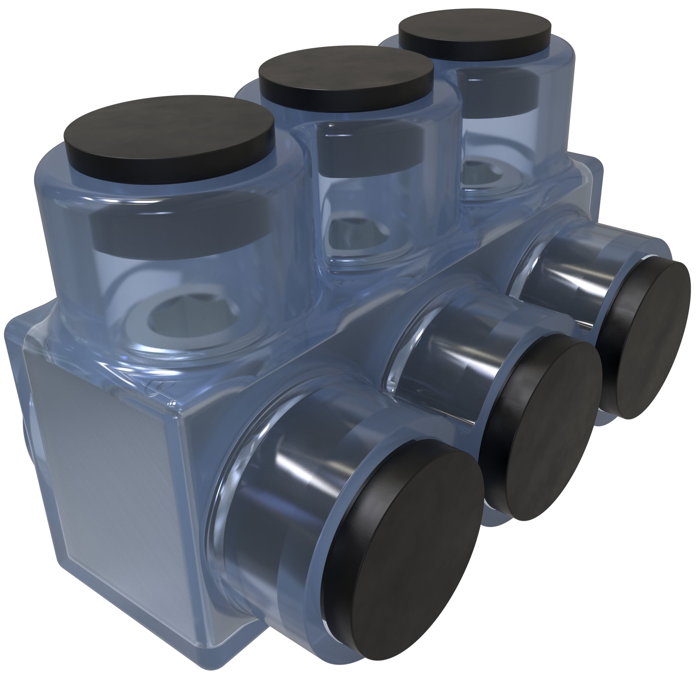 Ilsco - ILSCO ECTS-3-750 Clear Ins AL Mech
