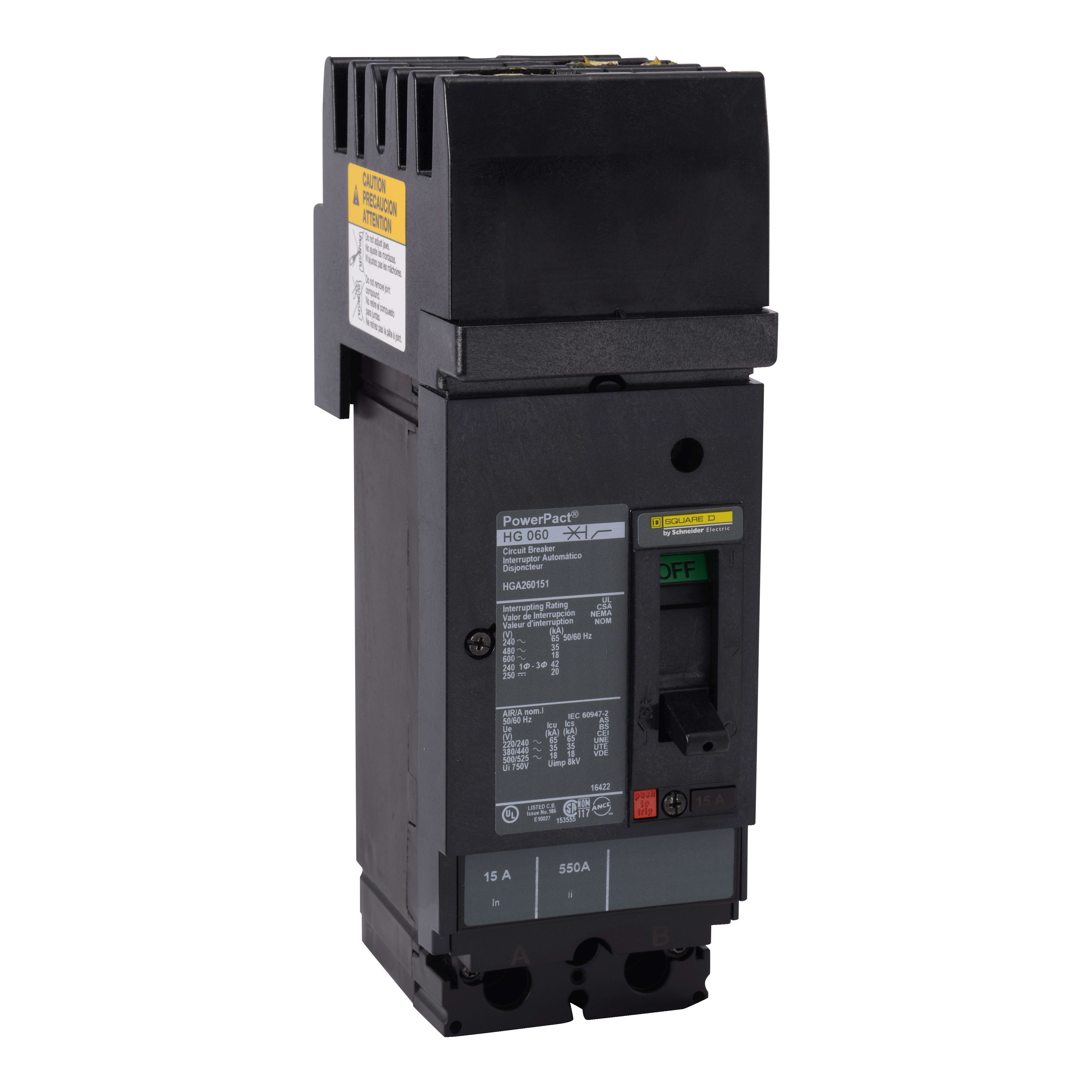 Square-D / Schneider - SQD HGA261253 Circuit breaker, Powe