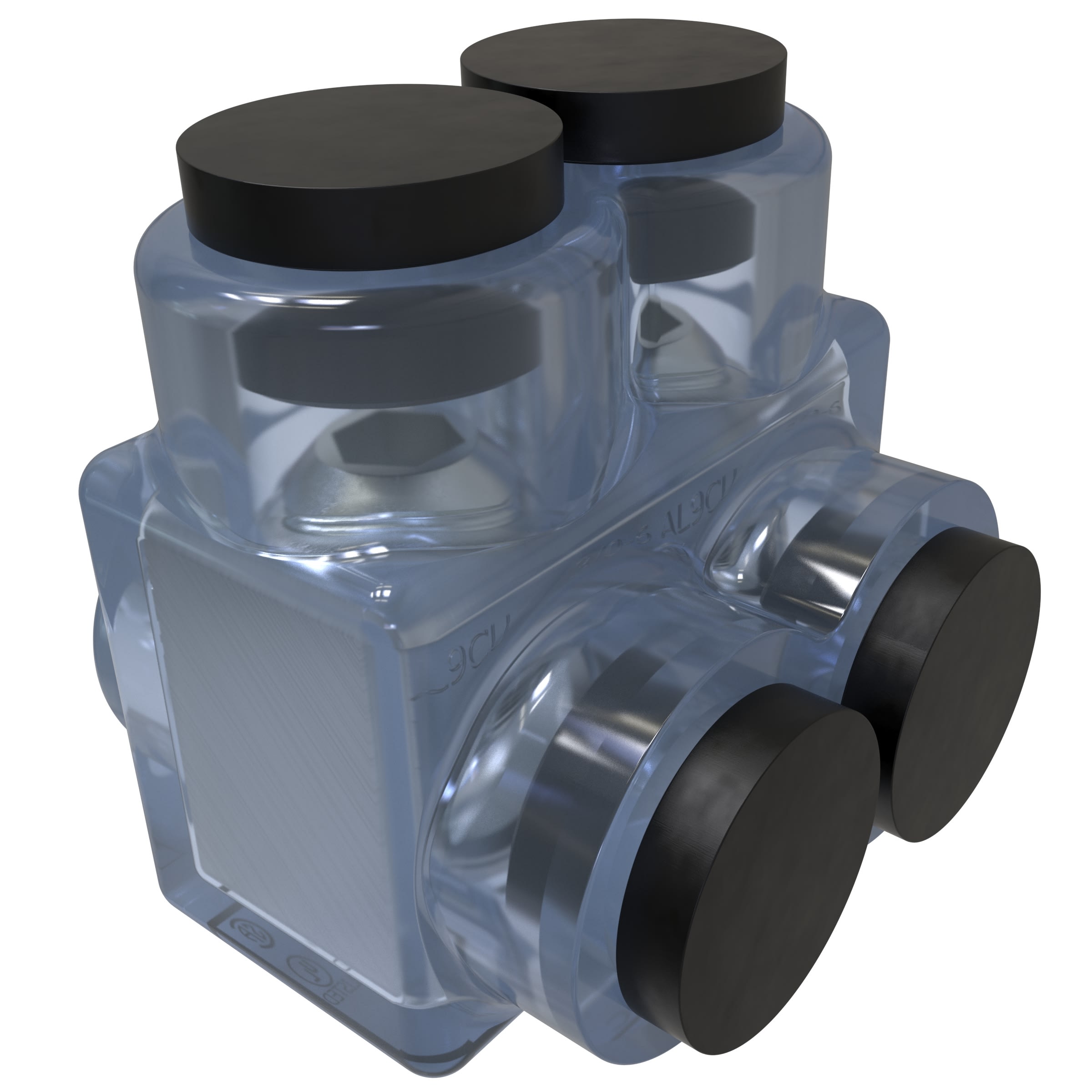 Ilsco - ILSCO ECTS-2-3/0 Clear Ins Mech T 3