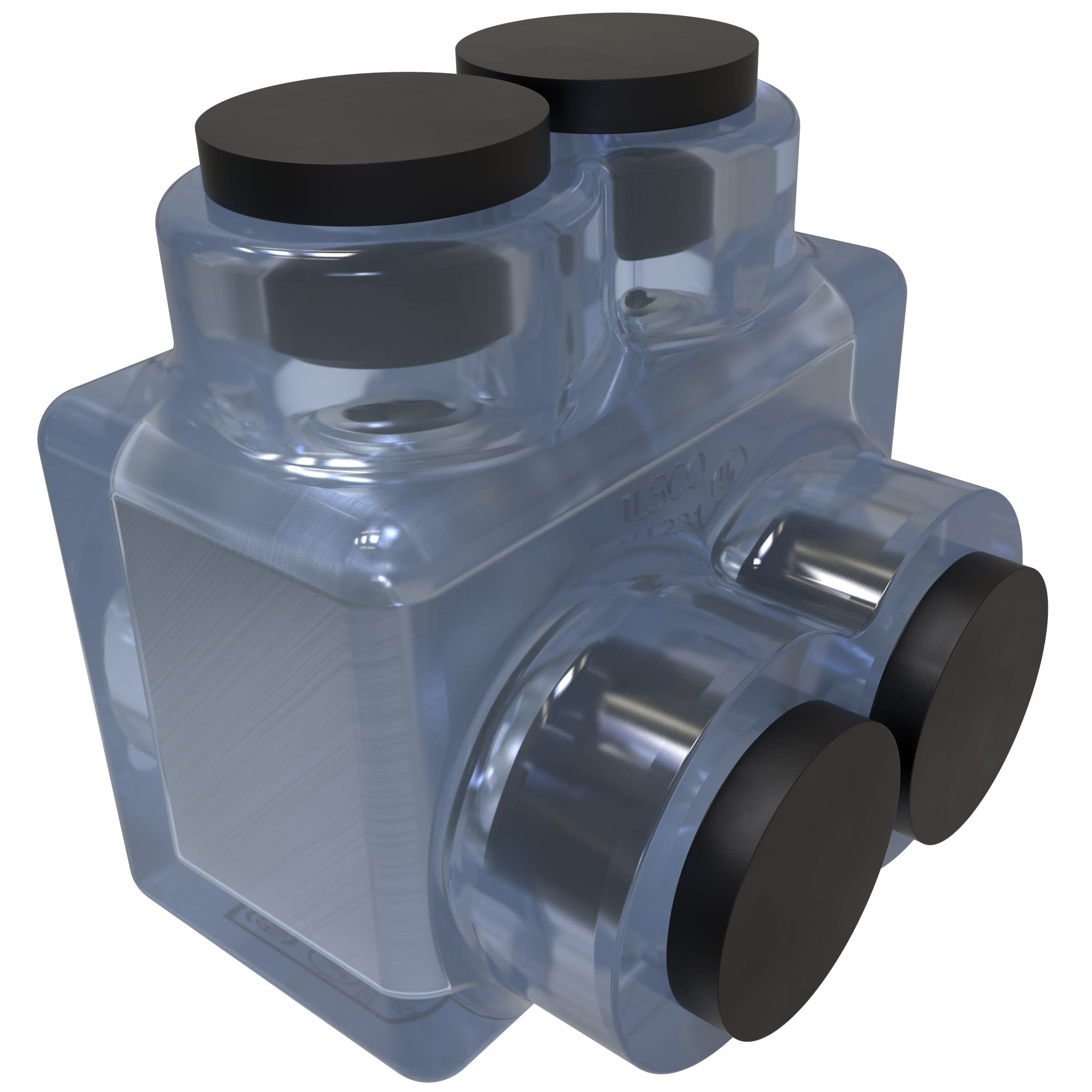 Ilsco - ILSCO ECTS-2-1/0 Clear Ins Mech T 1