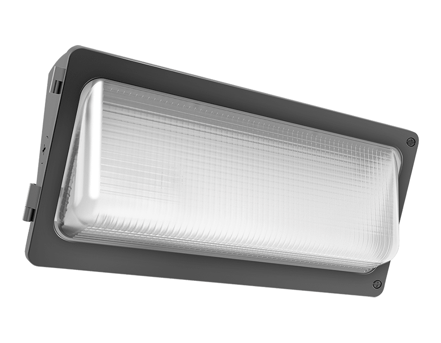 Rab Electric Mfg - RAB W34-150L-840/PCU 136W LED Wall Pack, 18,000 Lumens, 4000K 80CRI, 120-277V, 0-10V Dimming, 120-277V Button Photocell, Bronze Finish