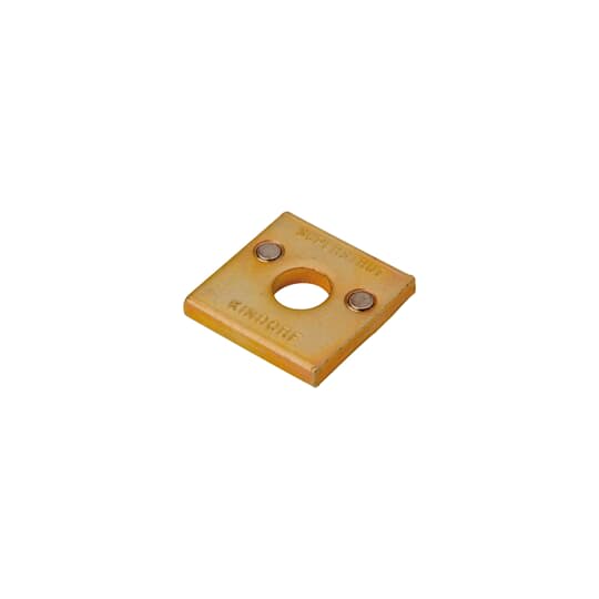 Thomas & Betts Co - Superstrut AB241M-3/8 3/8" Square Washer w/ Magnets, 7/16" Center Hole, Low-Carbon Steel