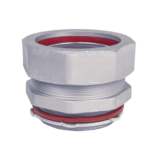 Thomas & Betts Co - Steel City LT300T-SC 3" Insulated Straight Liquidtight Connector, Steel, General Purpose Commercial