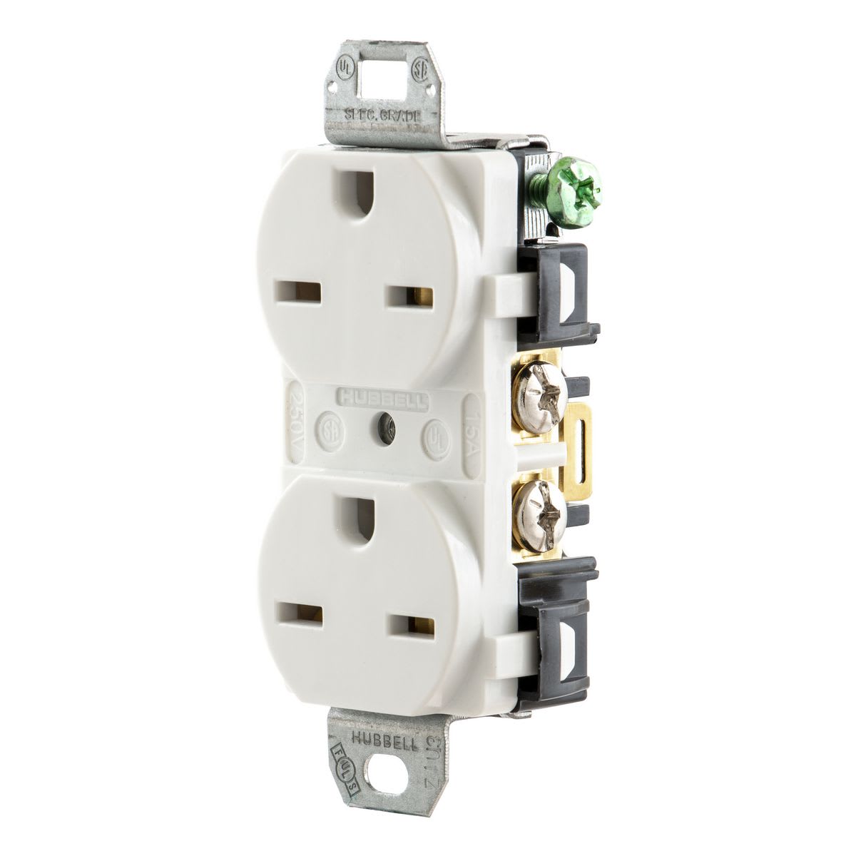 Hubbell Wiring Device - HWDK 5662WM1 5662WHI W/NO EARS, NO