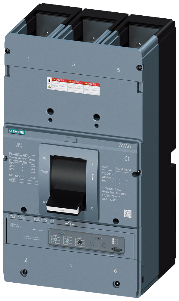 Siemens - S-A 3VA6710-6HL31-0AA0 BRKR 3VA67 3