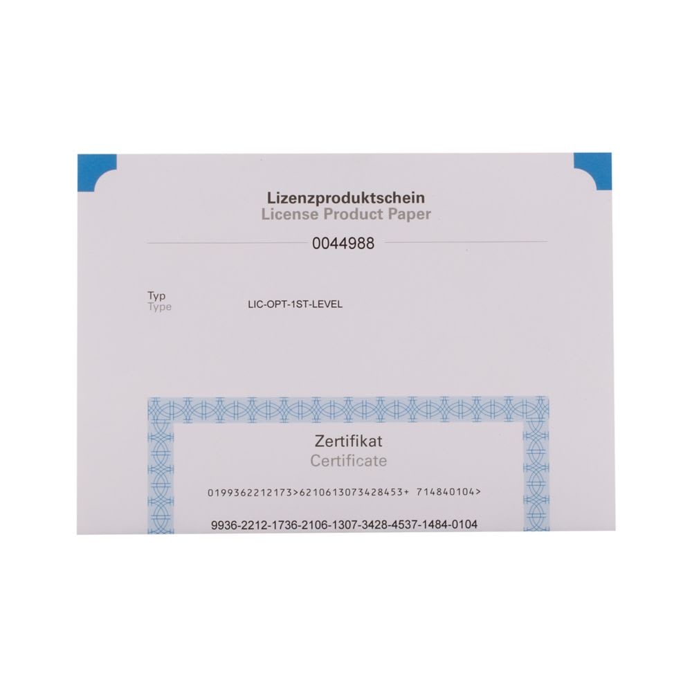 Cutler-Hammer / Eaton - ETN LIC-OPT-1ST-LEVEL LICENCE 1ST L