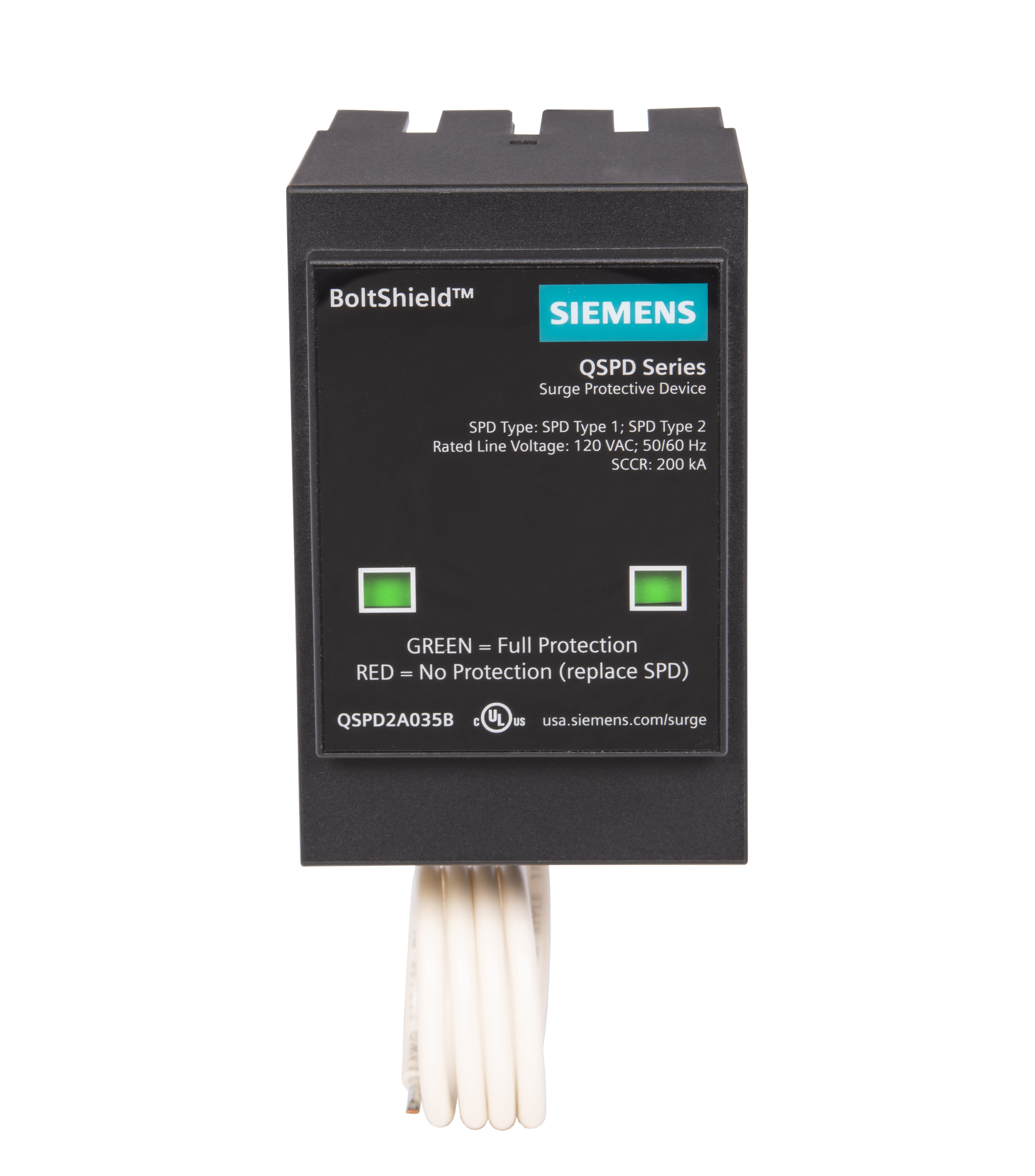 Siemens - Siemens QSPD2A035B PLUG-ON SPD 2P QFM L