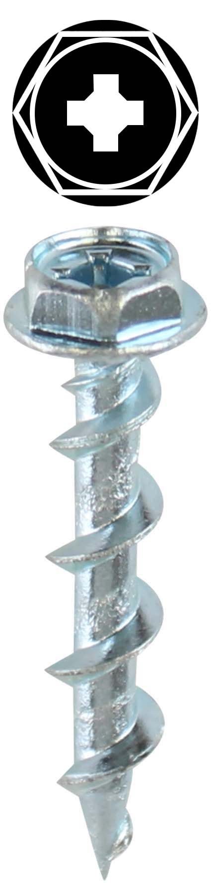 LH Dottie Co - DOTTIE WTKHX 3/16"x1-1/4"HexHd Phil