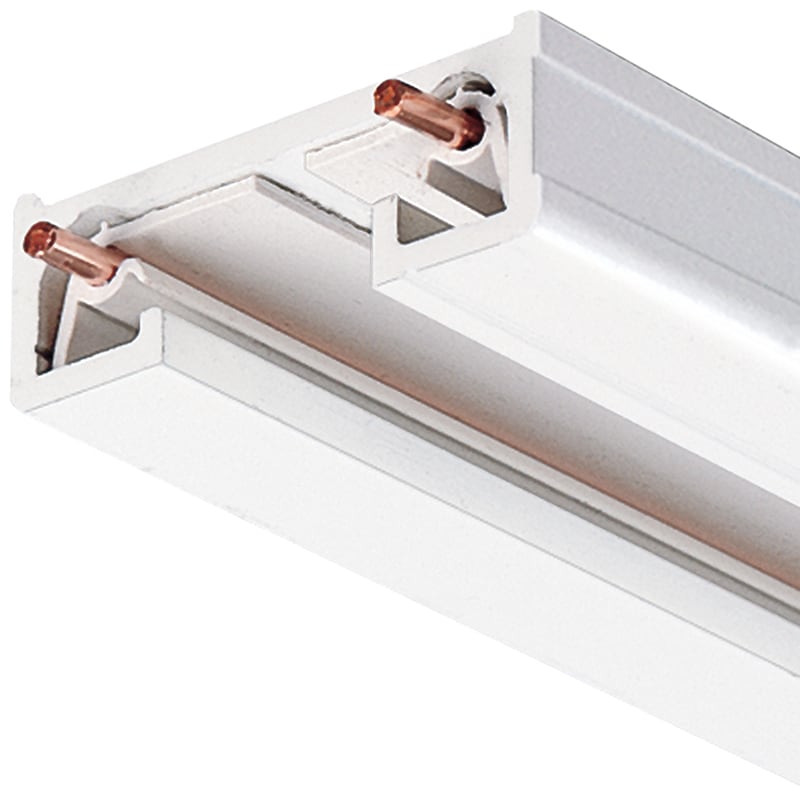 Juno Lighting - R Series 8' 1-Circuit Track Section - White