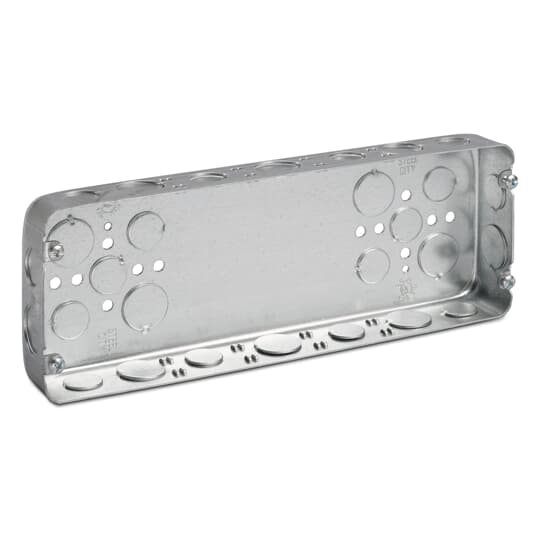 Thomas & Betts Co - Steel-City 5G-1/2-3/4 5-Gang Steel Box, 1-5/8" Deep, Drawn