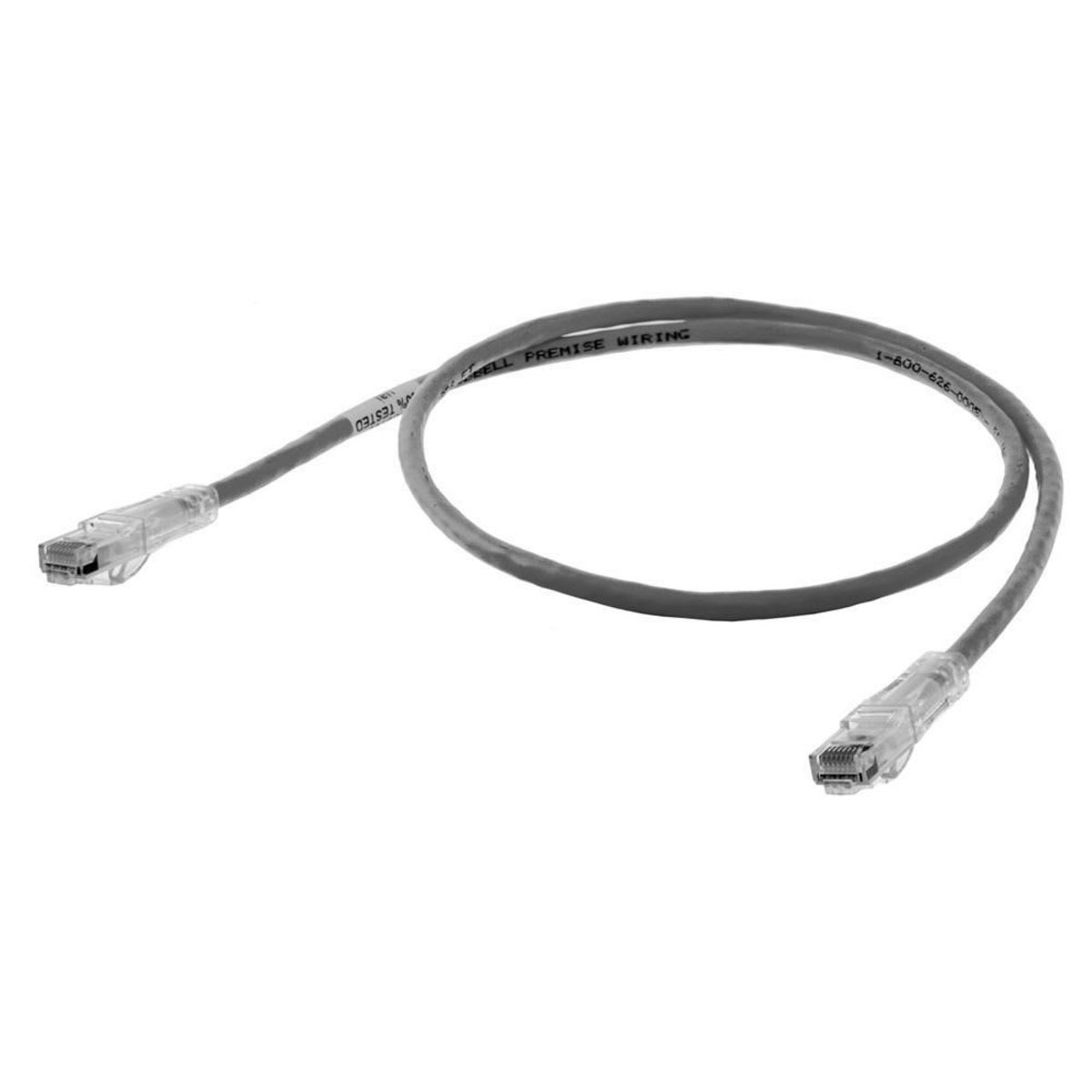 Hubbell Wiring Device - HPW HC6GY08 P-CORD, NEXTSPEED,CAT6,