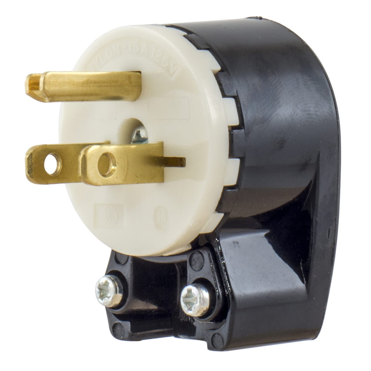 Hubbell Wiring Device - HWDK 515SPA PLUG ANG, 15A 125V, 5-1