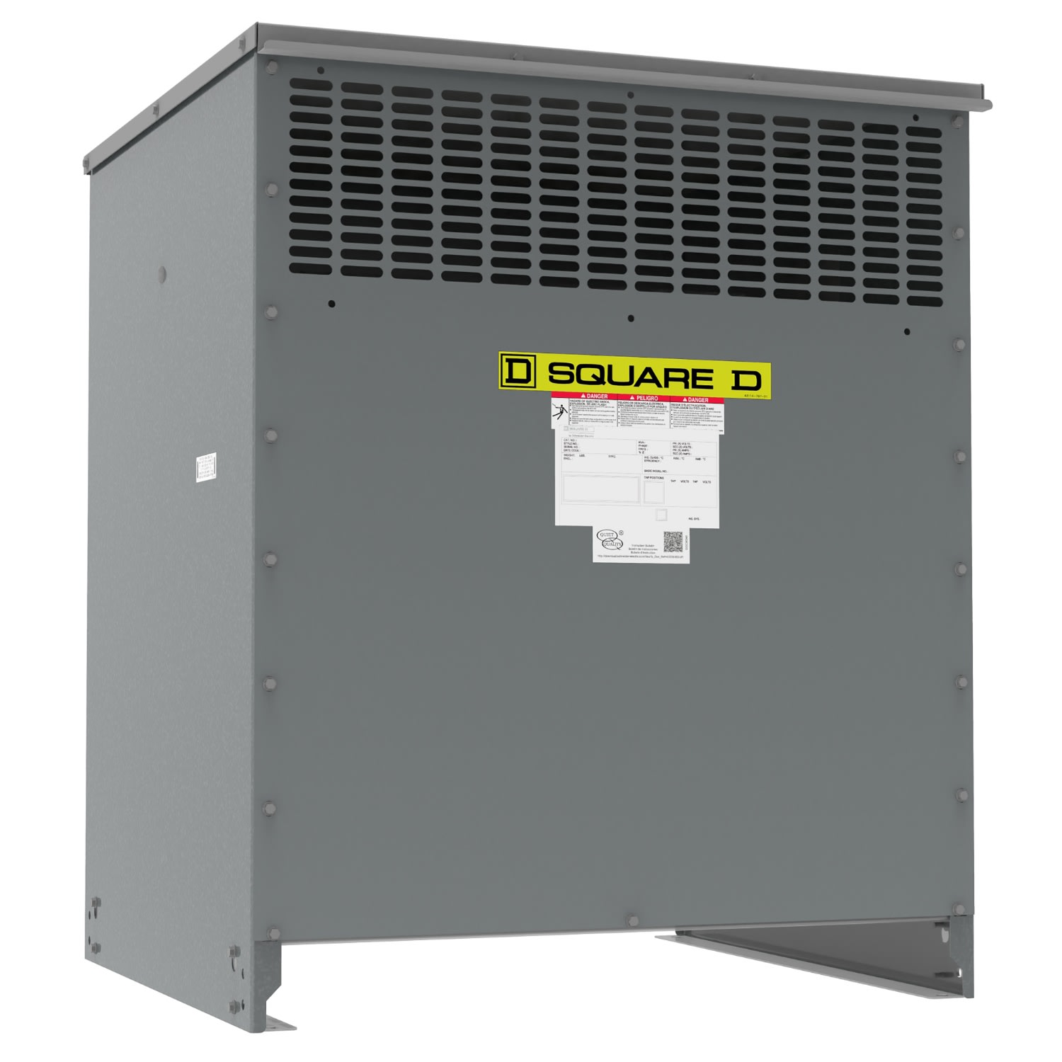 Square-D / Schneider - SQD EXN150T3156H TRANSFORMER, DRY TYPE, DOE 2016, 150KVA, 3 PHASE, 240V DELTA PRIMARY, 208Y/120V SECONDARY, 22M, 150C RISE
