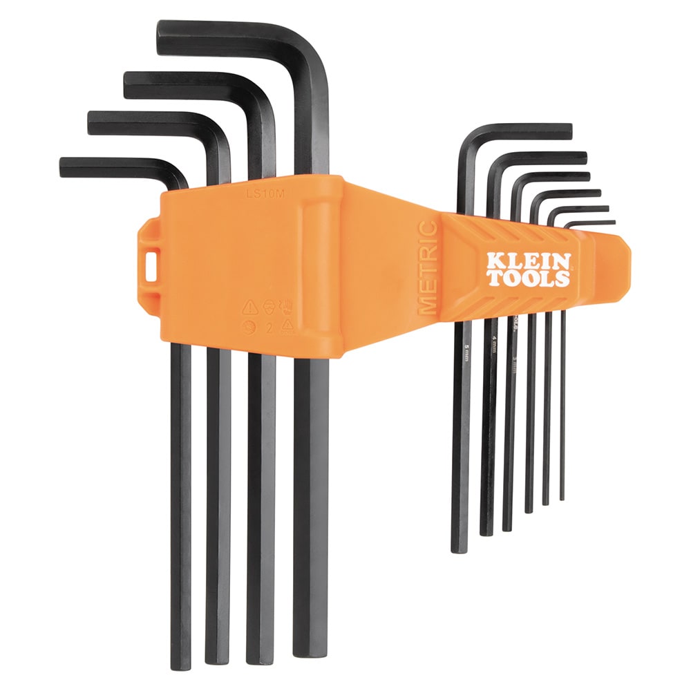 Klein Tool - KLEIN LS10M Std Metric Hex Key Set,