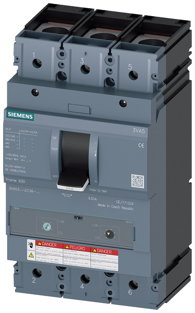 Siemens - S-A 3VA5335-6EC36-2AA0 BRKR 3VA53 3