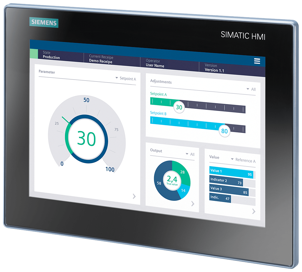 Siemens - S-A 6AV21233MB320AW0 SIMATIC HMI MT