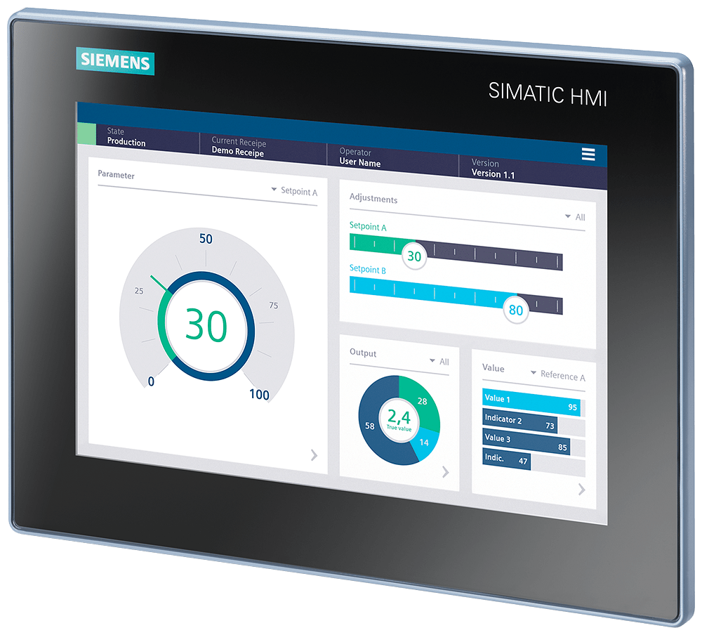 Siemens - S-A 6AV21233KB320AW0 SIMATIC HMI MT