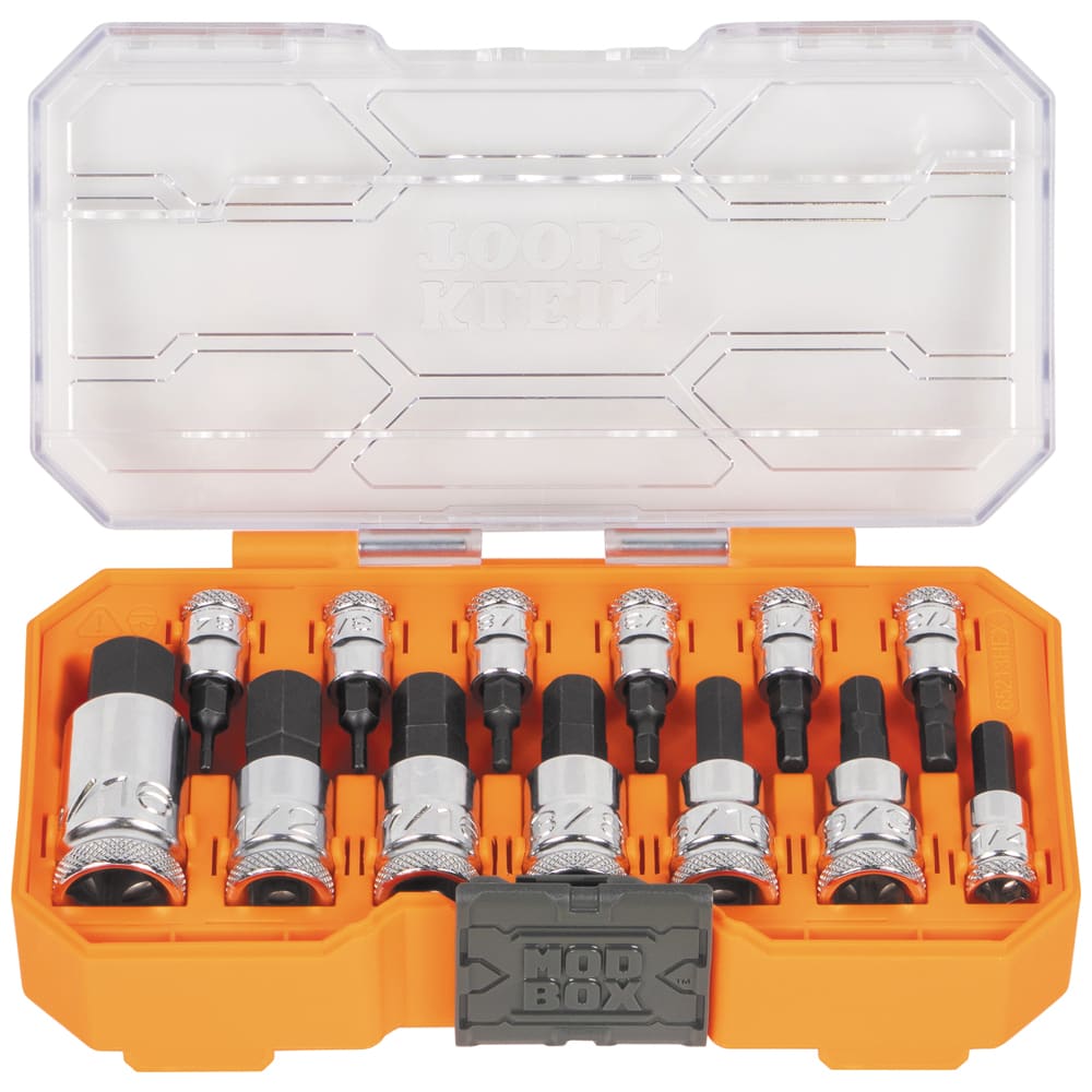 Klein Tool - KLEIN 65213HEX Hex Bit Socket Set,