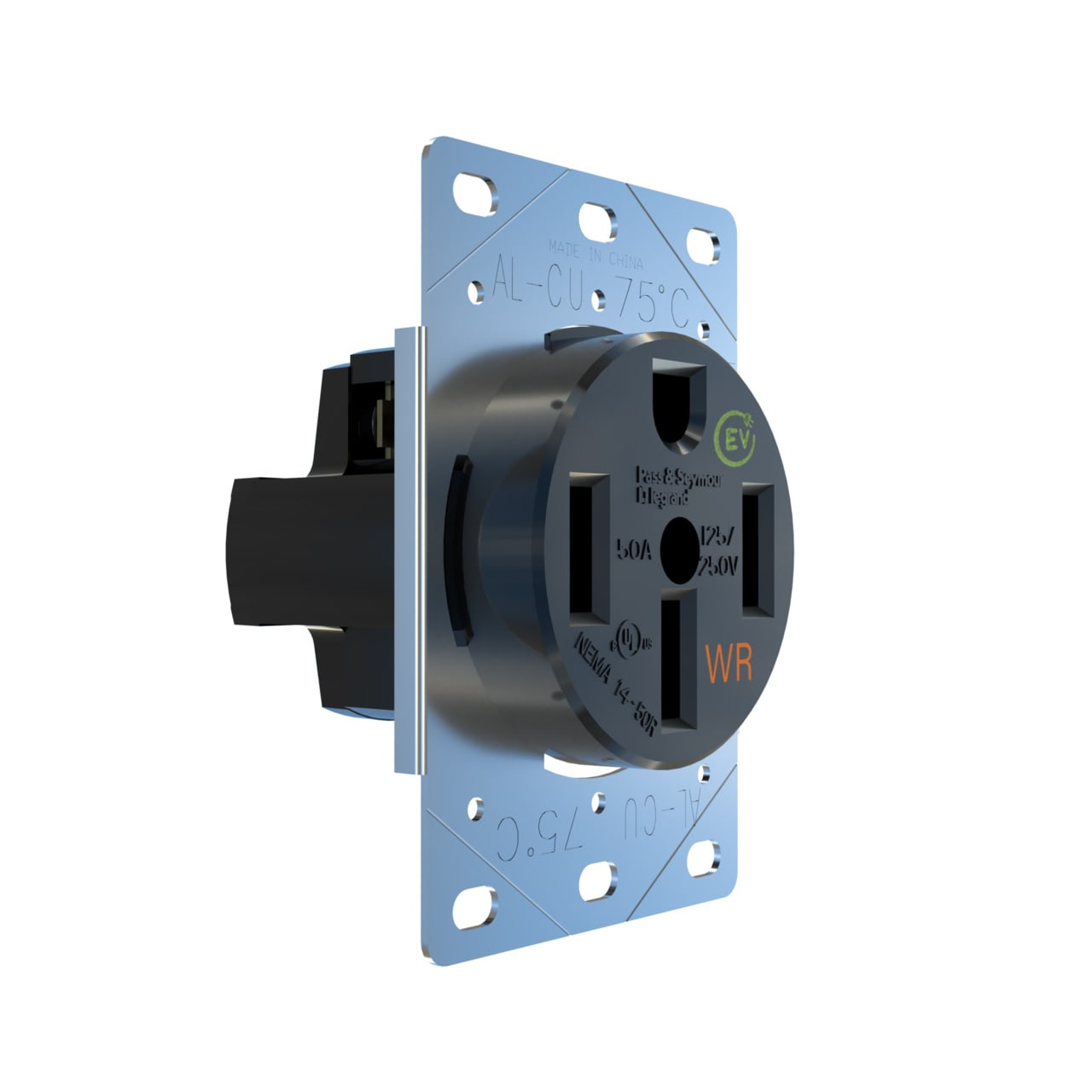 Pass & Seymour / Legrand - P&S 3894WREV WR STR BLD RECP 50A 12
