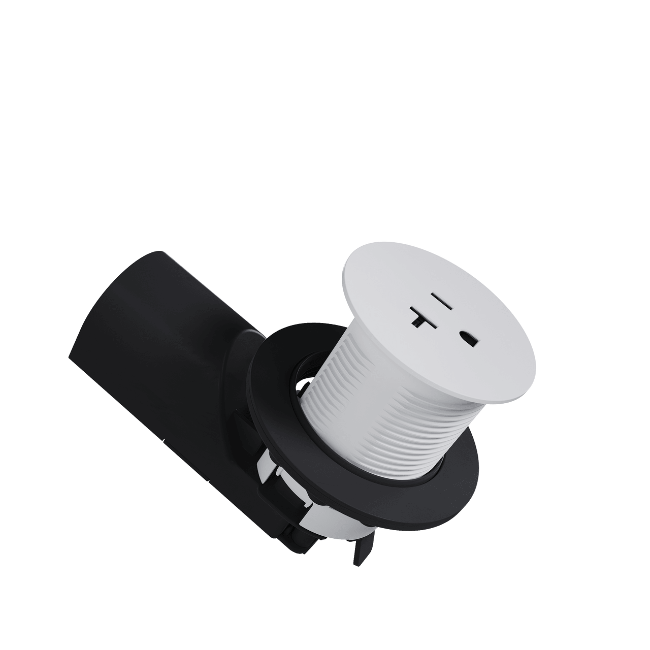 Pass & Seymour / Legrand - Pass & Seymour CP498TR20W 20A 125V Kitchen Countertop Outlet, Tamper-Resistant, 5-20R, Matte White