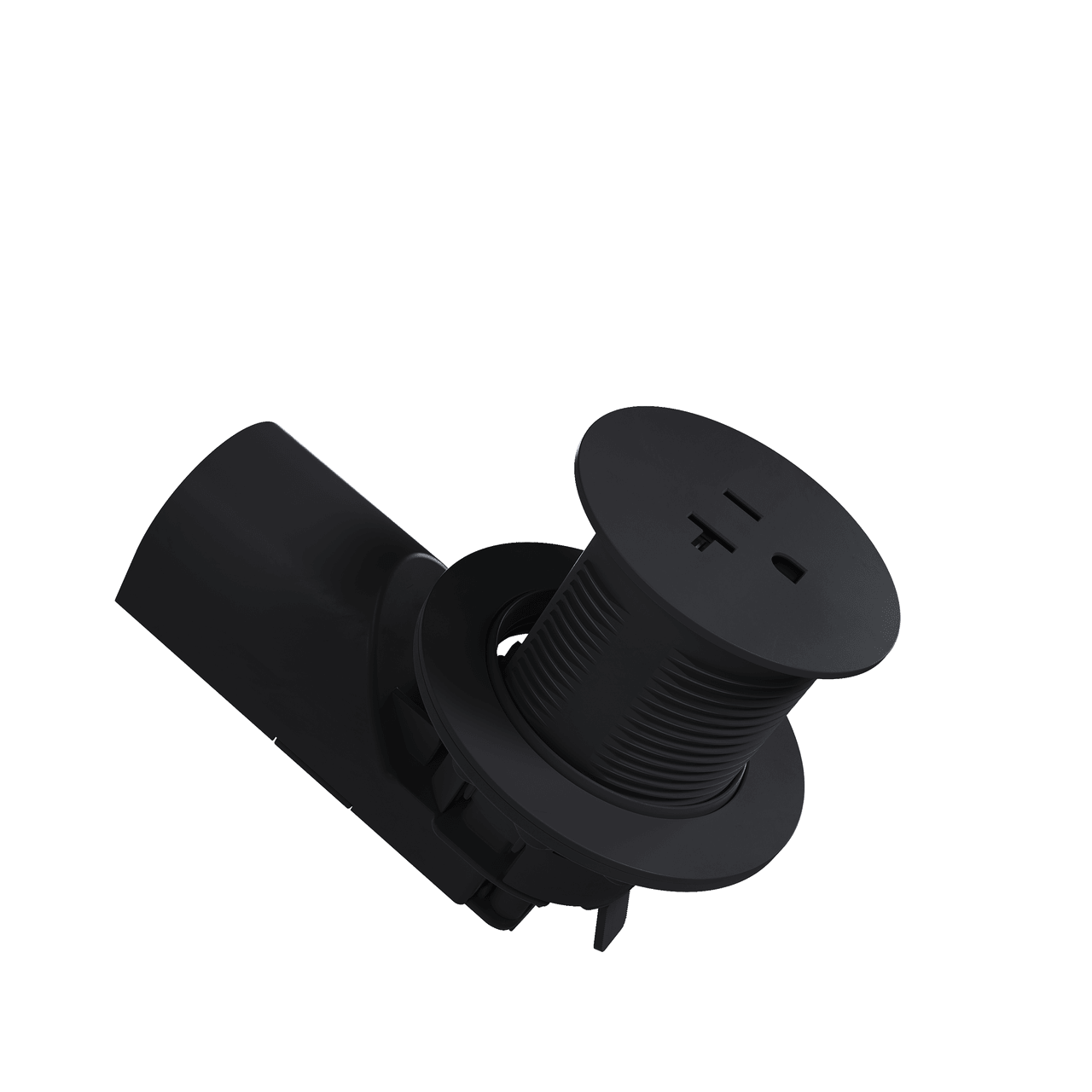 Pass & Seymour / Legrand - Pass & Seymour CP498TR20BK 20A 125V Kitchen Countertop Outlet, Tamper-Resistant, 5-20R, Matte Black