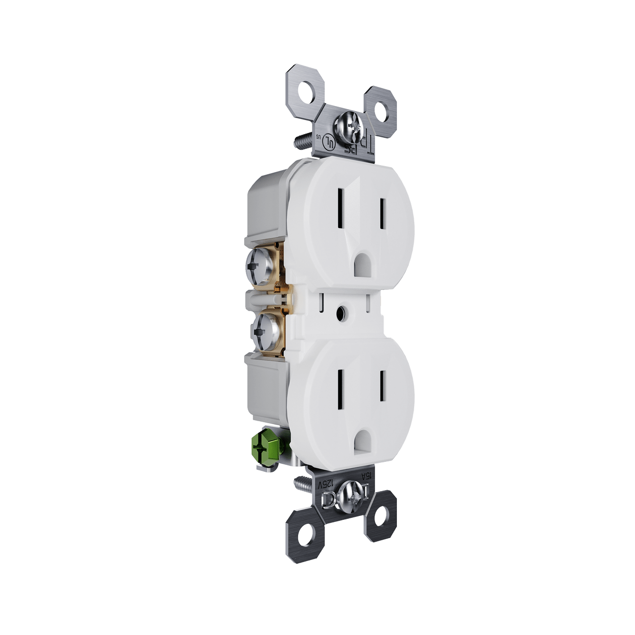 Pass & Seymour / Legrand - P&S 3232TREXW RECEPTACLE TR 15A 125