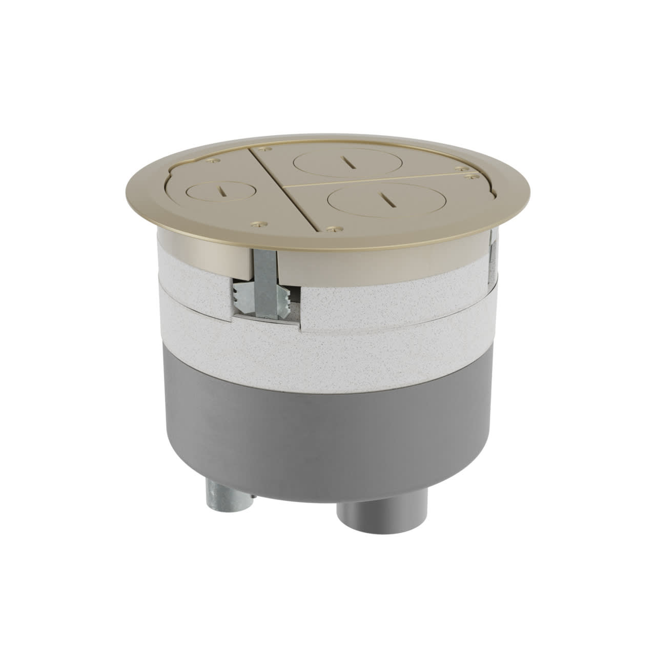 The Wiremold Co - WLK 8ATCFFSB 8IN FURNITURE FEED ASS