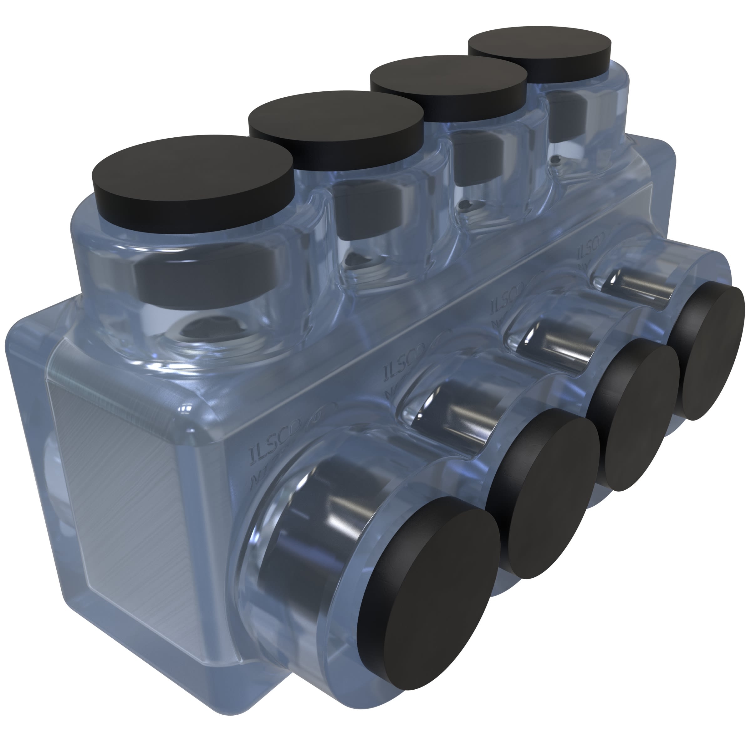 Ilsco - ILSCO ECTS-4-1/0 Clear Ins Mech T 1