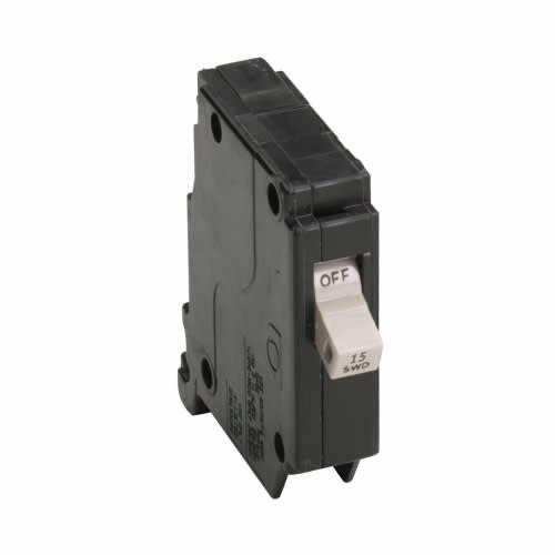 Cutler-Hammer / Eaton - Eaton Electrical CH115 15 Amp 120/240 Volt 10 kaic 1-Pole Circuit Breaker