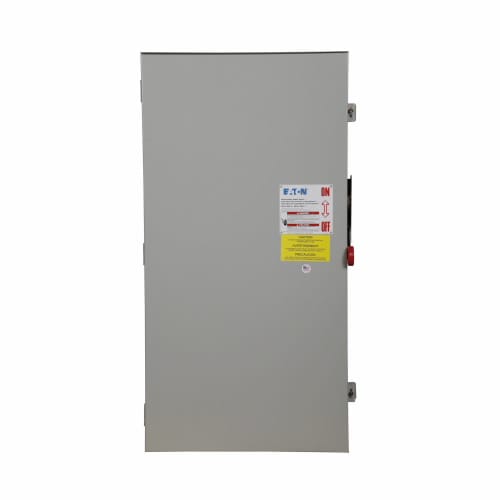 Cutler-Hammer / Eaton - Eaton Electrical DG325FRK 240 VAC 400 Amp 50 to 125 Hp 3-Pole 3-Wire Fusible Single Throw Safety Switch