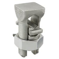 Ilsco - Ilsco AK-4/0 Aluminum Split Bolt, Main Range 4/0-2, Tap Range 4/0-6, Tin Plated, UL, CSA