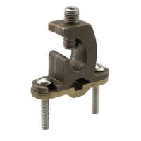 Ilsco - Ilsco BGC-4/0P-DB Permaground Bronze Ground Clamp, Conductor Range 4/0-8, Pipe Sizes 1/2 to 1in, Ground Rod Sizes 1/2 to 1in, Rebar Sizes #3-#8, Parallell Lay-in, Direct Bury