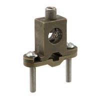 Ilsco - Ilsco BGC-4/0S-DB Permaground Bronze Ground Clamp, Conductor Range 4/0-8, Pipe Sizes 1/2 to 1in, Ground Rod Sizes 1/2 to 1in, Rebar Sizes #3-#8, Parallell, Direct Bury