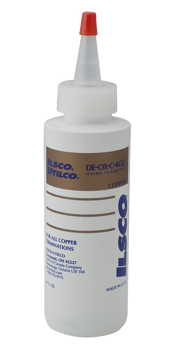 Ilsco - Ilsco DE-OX-C-4OZ DE-OX® Oxide Inhibitor, Copper, 4oz Bottle
